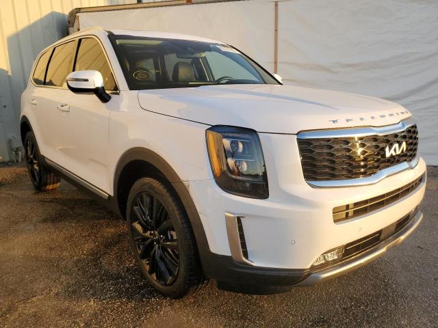 5XYP54HCXNG227932 - 2022 KIA TELLURIDE WHITE photo 1