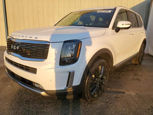 5XYP54HCXNG227932 - 2022 KIA TELLURIDE WHITE photo 2