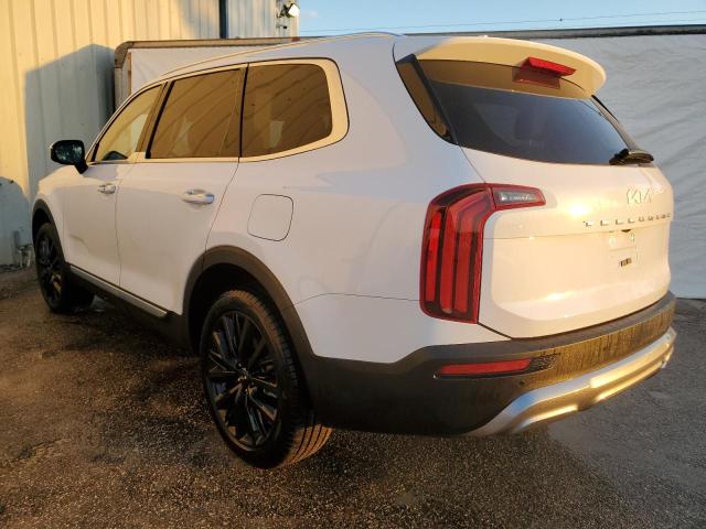 5XYP54HCXNG227932 - 2022 KIA TELLURIDE WHITE photo 3