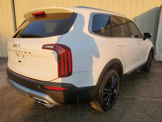 5XYP54HCXNG227932 - 2022 KIA TELLURIDE WHITE photo 4