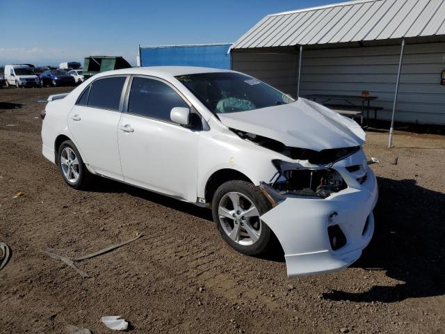 2T1BU4EE2BC648778 - 2011 TOYOTA COROLLA S WHITE photo 1