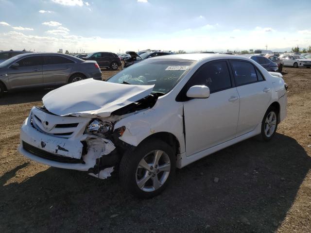 2T1BU4EE2BC648778 - 2011 TOYOTA COROLLA S WHITE photo 2