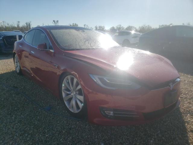 5YJSA1E29GF146480 - 2016 TESLA MODEL S Կարմիր լուսանկար 1