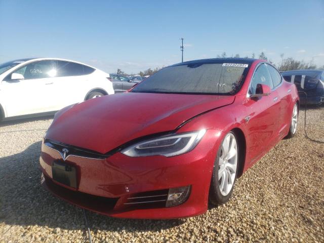 5YJSA1E29GF146480 - 2016 TESLA MODEL S Կարմիր լուսանկար 2