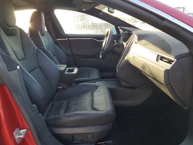 5YJSA1E29GF146480 - 2016 TESLA MODEL S Կարմիր լուսանկար 5