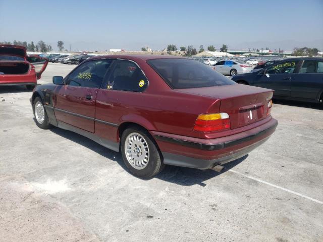 WBABE5328RJA09489 - 1994 BMW 3 SERIES MAROON photo 3