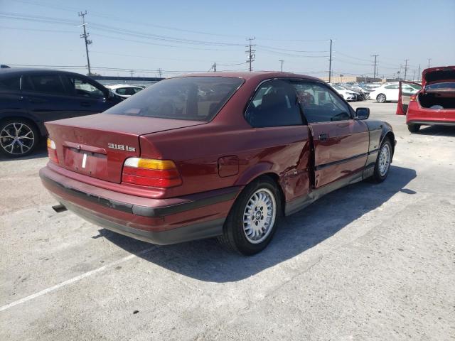 WBABE5328RJA09489 - 1994 BMW 3 SERIES MAROON photo 4