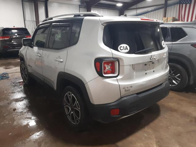 ZACCJBDB2HPG47037 - 2017 JEEP RENEGADE L SILVER photo 3