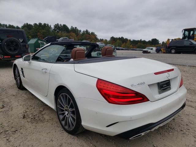 W1KJK6GAXLF061007 - 2020 MERCEDES-BENZ SL 450 WHITE photo 3