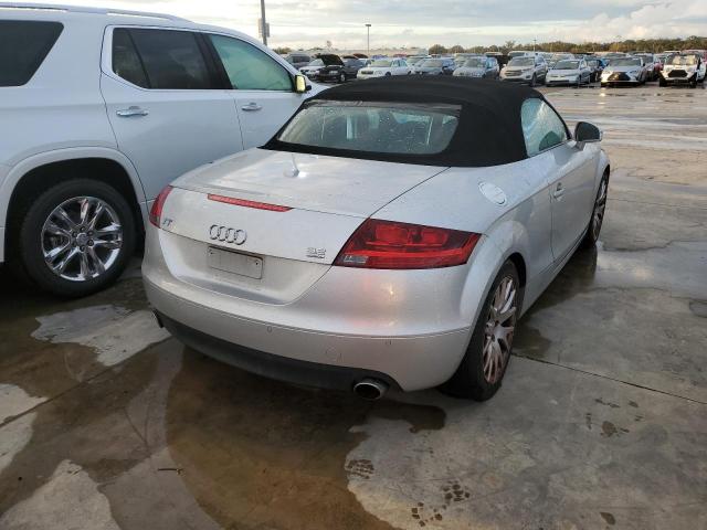 TRURD38J181002927 - 2008 AUDI TT 3.2 QUA SILVER photo 4