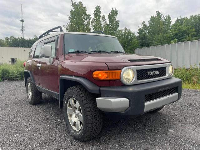 JTEBU11FX8K001724 - 2008 TOYOTA FJ CRUISER MAROON photo 1