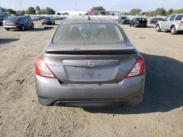 3N1CN7AP6KL868029 - 2019 NISSAN VERSA S SILVER photo 6