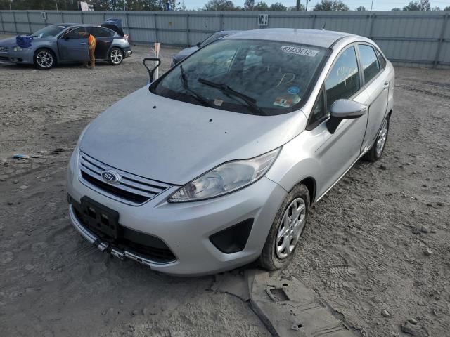 3FADP4BJ8DM223003 - 2013 FORD FIESTA SILVER photo 2