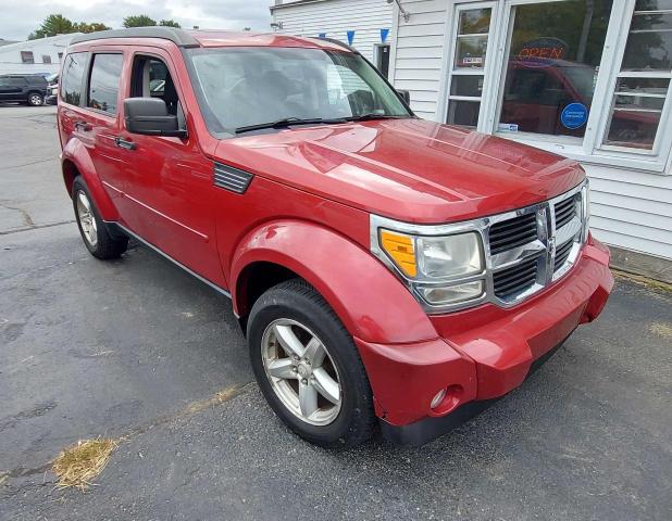 1D8GU28K87W663460 - 2007 DODGE NITRO SXT RED photo 1