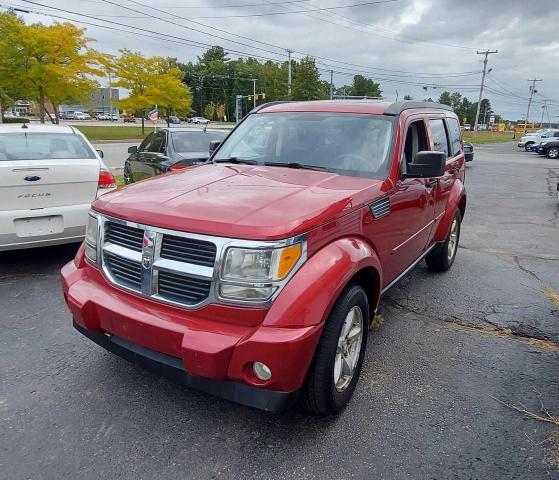 1D8GU28K87W663460 - 2007 DODGE NITRO SXT RED photo 2