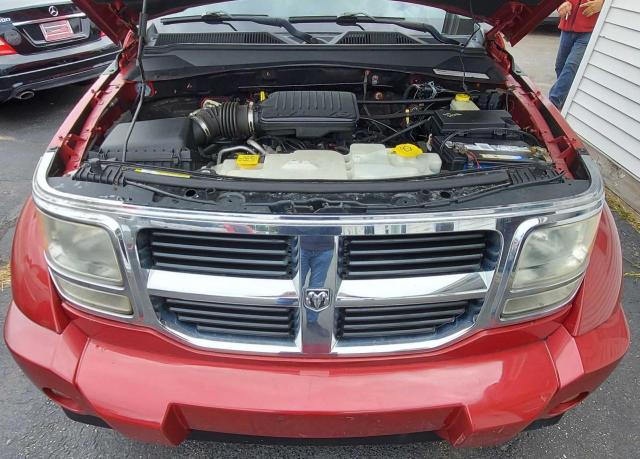 1D8GU28K87W663460 - 2007 DODGE NITRO SXT RED photo 7