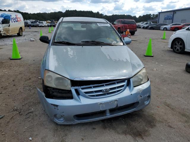 KNAFE121565315635 - 2006 KIA SPECTRA LX BLUE photo 9