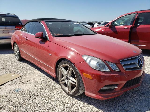 WDDKK7DF3CF163355 - 2012 MERCEDES-BENZ E 550 RED photo 1