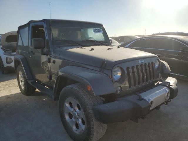 1C4AJWBG5EL220769 - 2014 JEEP WRANGLER S SILVER photo 1