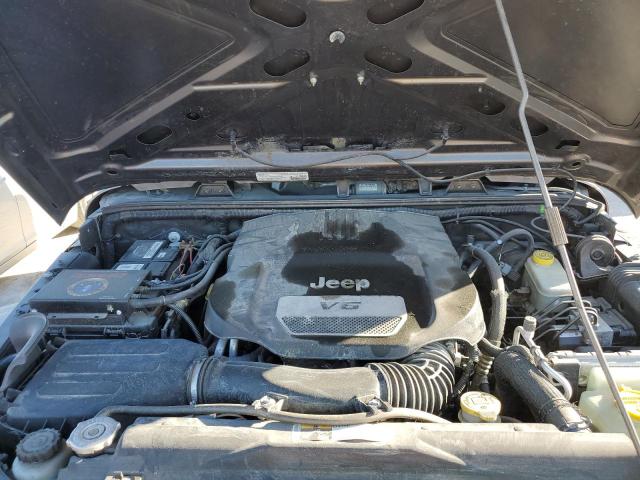 1C4AJWBG5EL220769 - 2014 JEEP WRANGLER S SILVER photo 7