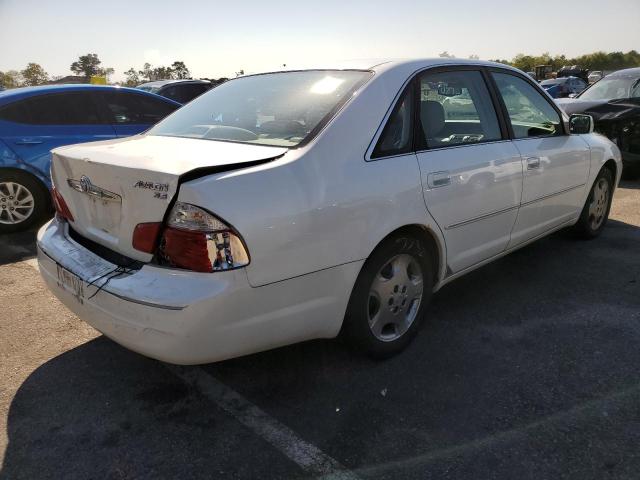 4T1BF28B43U279535 - 2003 TOYOTA AVALON WHITE photo 4