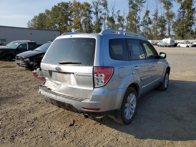 JF2SHAGC8DH408276 - 2013 SUBARU FORESTER T SILVER photo 4