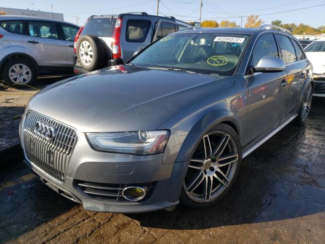 WA1UFAFL7DA106494 - 2013 AUDI A4 ALLROAD GRAY photo 2