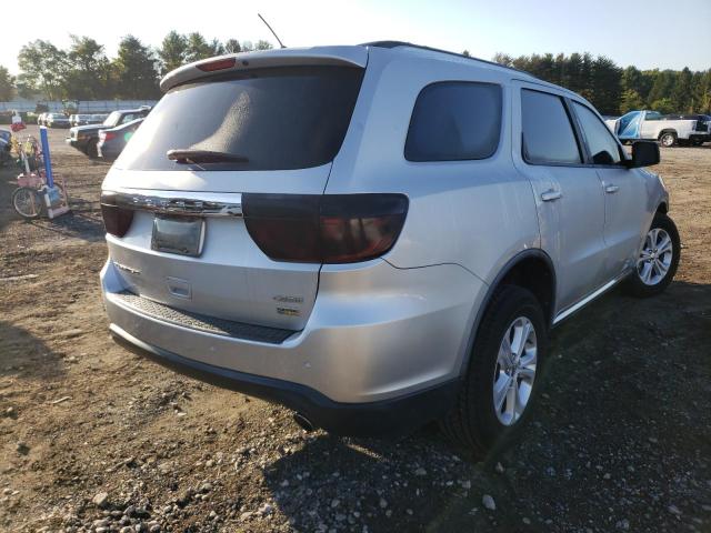 1C4RDHDG6CC284870 - 2012 DODGE DURANGO CR SILVER photo 4