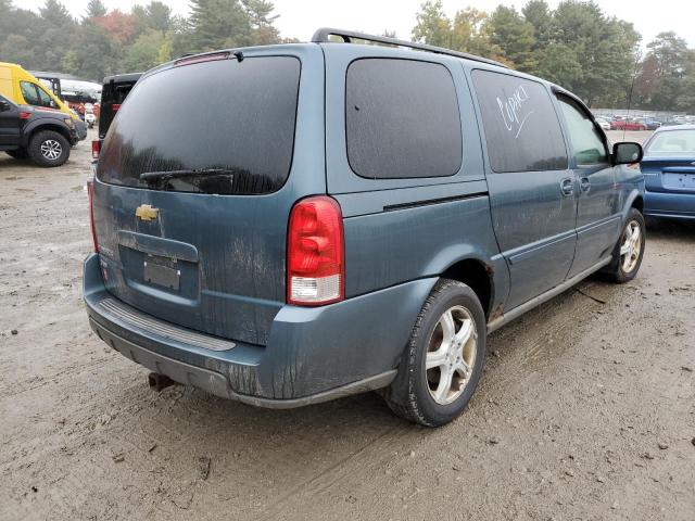 1GNDV23LX5D300589 - 2005 CHEVROLET UPLANDER L BLUE photo 4