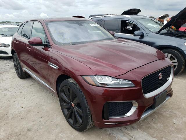 SADCM2BV1HA076553 - 2017 JAGUAR F-PACE S BURGUNDY photo 1