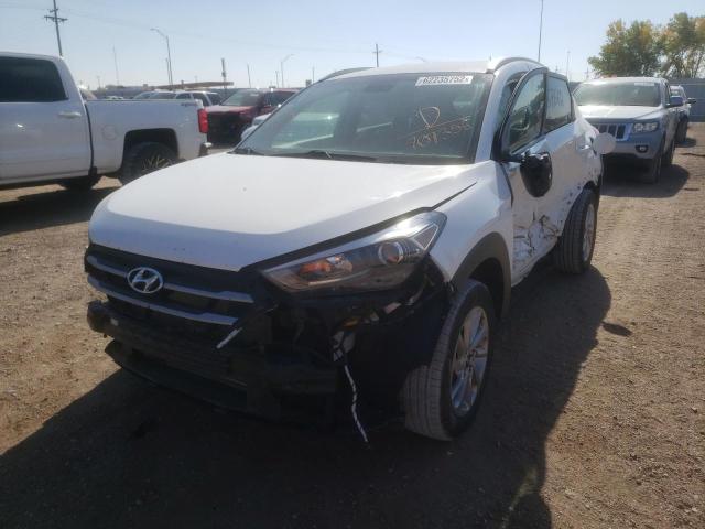 KM8J3CA44JU709356 - 2018 HYUNDAI TUCSON SEL WHITE photo 2