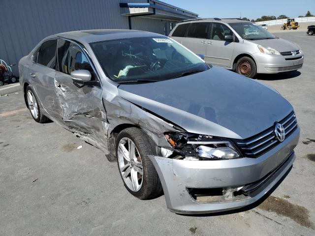 1VWCN7A37EC098009 - 2014 VOLKSWAGEN PASSAT SEL SILVER photo 1