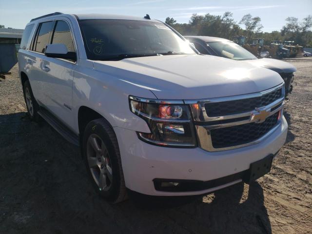 1GNSKBKC0FR205352 - 2015 CHEVROLET TAHOE K150 WHITE photo 1