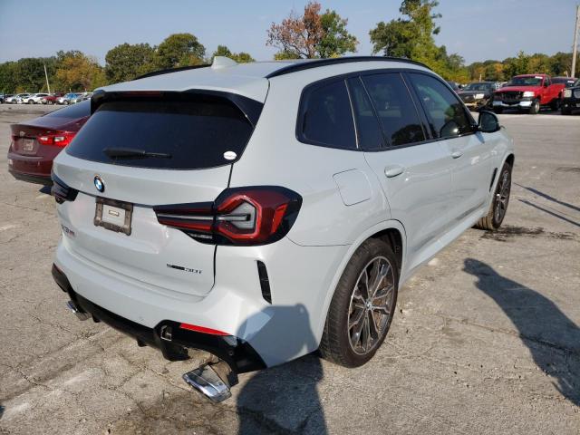 5UX43DP01N9L67075 - 2022 BMW X3 SDRIVE3 Ақ фото 4