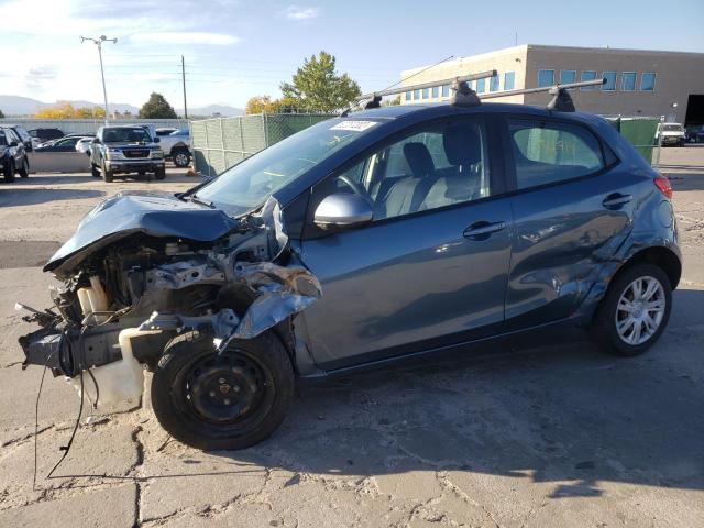 JM1DE1KY0E0185962 - 2014 MAZDA MAZDA2 SPO 蓝色 照片 1