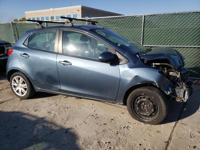 JM1DE1KY0E0185962 - 2014 MAZDA MAZDA2 SPO 蓝色 照片 4