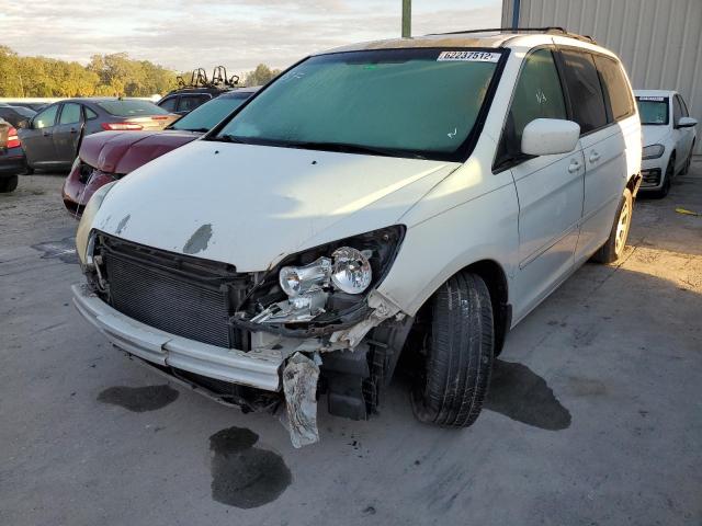 5FNRL38747B455138 - 2007 HONDA ODYSSEY EX WHITE photo 2