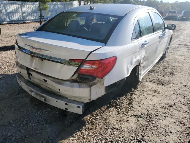 1C3CCBCB7CN162135 - 2012 CHRYSLER 200 LIMITE WHITE photo 4