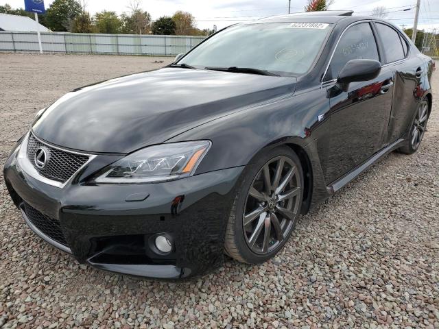 JTHBP262985000858 - 2008 LEXUS IS-F BLACK photo 2