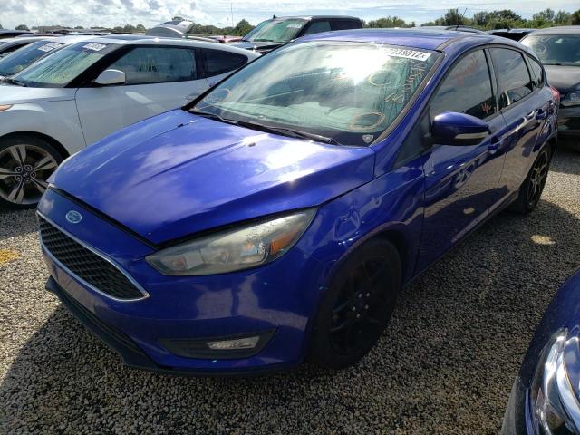 1FADP3K23FL304689 - 2015 FORD FOCUS SE BLUE photo 2