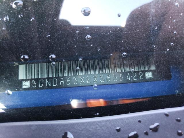 3GNDA63X28S635422 - 2008 CHEVROLET HHR SS 蓝色 照片 10