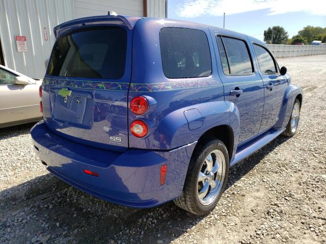 3GNDA63X28S635422 - 2008 CHEVROLET HHR SS 蓝色 照片 4