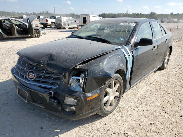 1G6DW67V480188623 - 2008 CADILLAC STS BLACK photo 2