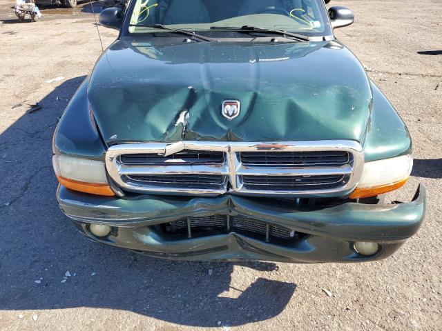 1B4HS28N51F631444 - 2001 DODGE DURANGO GREEN photo 7