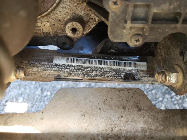 4UF15ATV7FT203535 - 2015 ARCTIC CAT XR 500 Көк фото 10