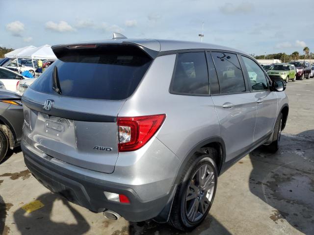 5FNYF8H56KB016188 - 2019 HONDA PASSPORT E 银色 照片 4