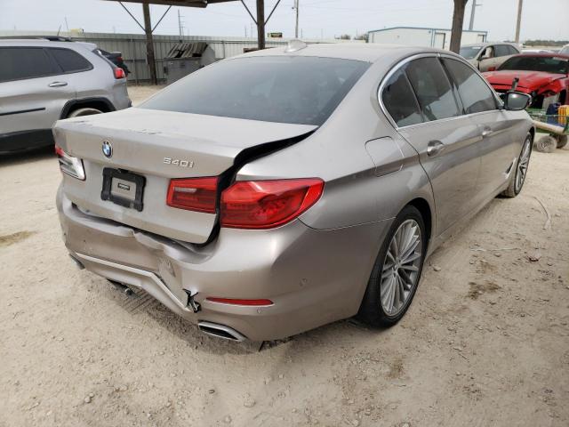 WBAJE5C54KWW16596 - 2019 BMW 540 I SILVER photo 4