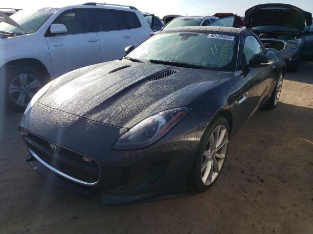 SAJWA6FC8E8K01098 - 2014 JAGUAR F-TYPE S BLACK photo 2