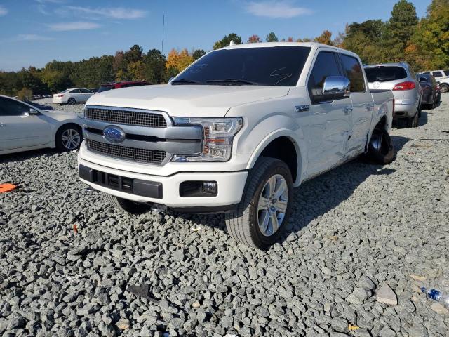 1FTEW1E48LFA69249 - 2020 FORD F150 SUPER WHITE photo 2