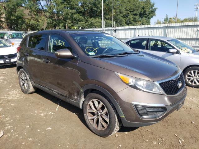 KNDPB3AC8E7560317 - 2014 KIA SPORTAGE B BROWN photo 1